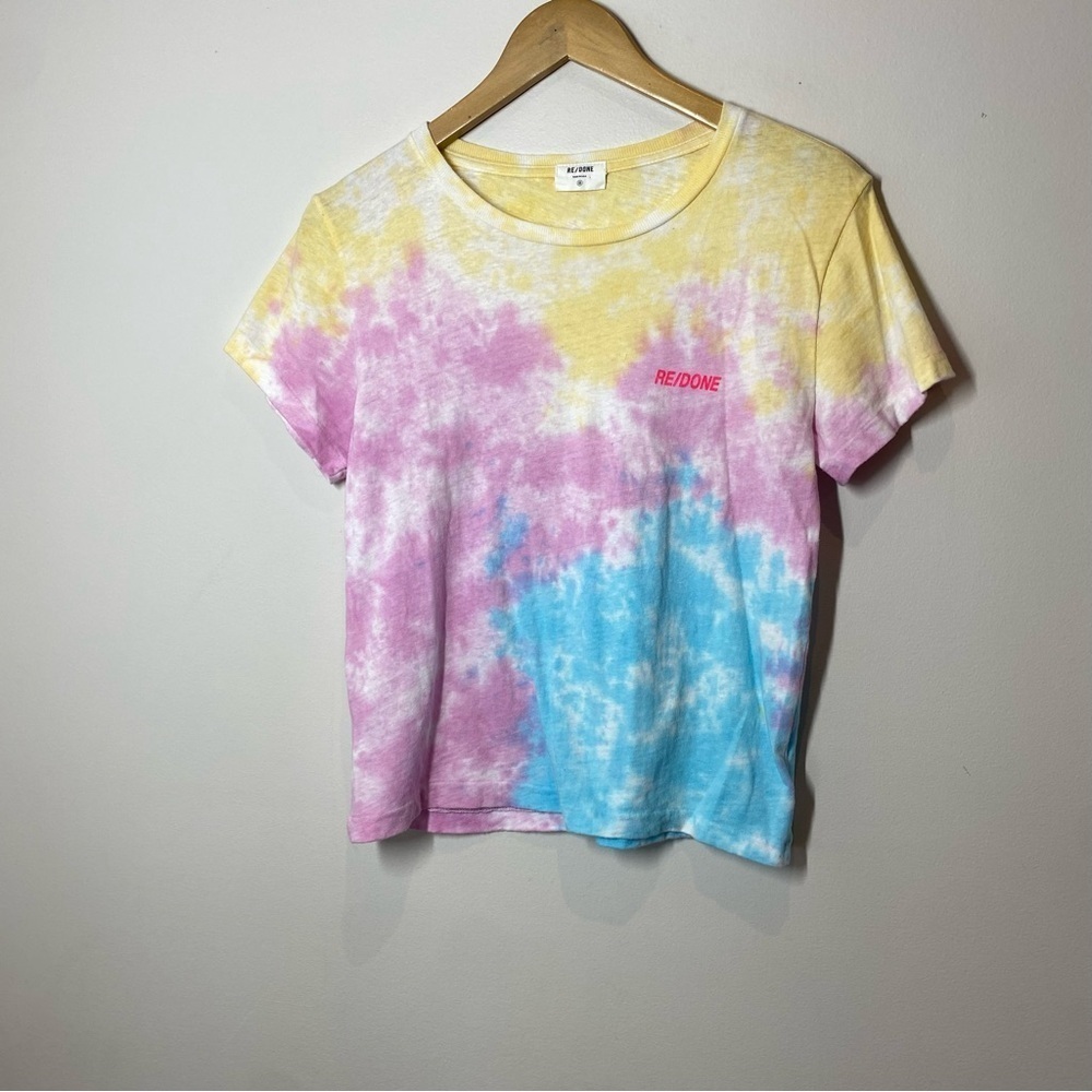 RE/DONE Classic Tee Tie Dye size XS - Picture 7 of 7